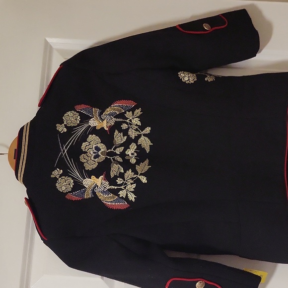 Zara Military  style embroidered - Picture 6 of 7